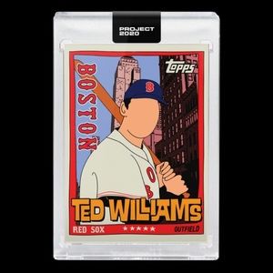 Topps Project 2020 Ted Williams by Fucci